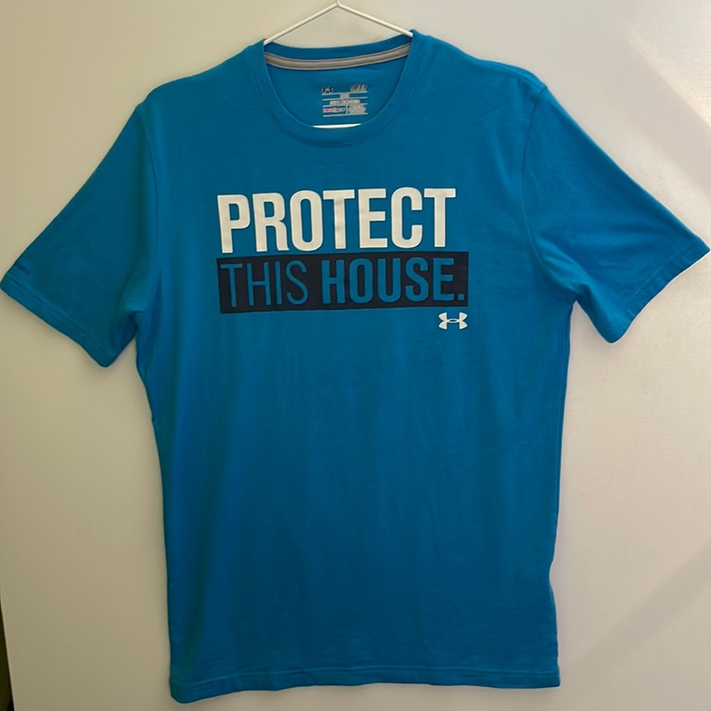 Under Armour Men’s Loose Fit T-Shirt | Blue | Small
